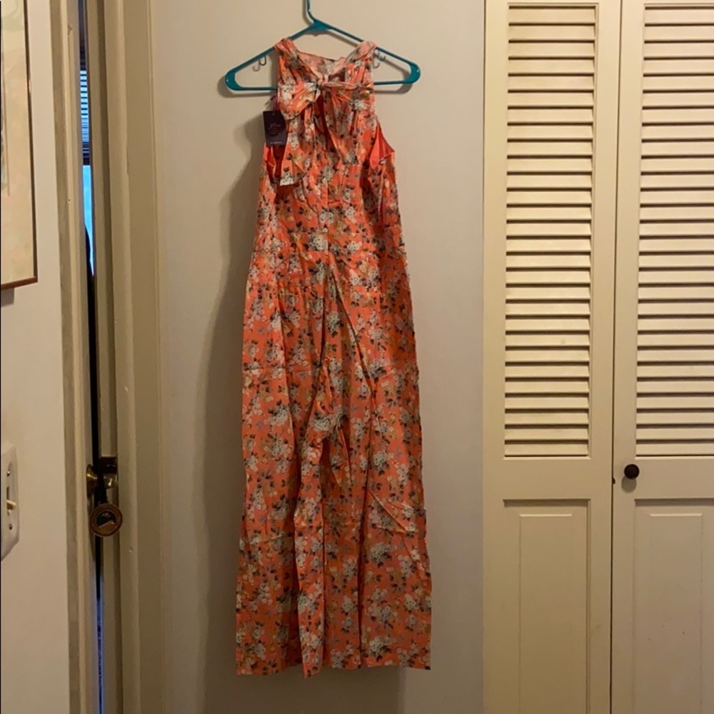 NEW with Tags J. Crew Floral Jumpsuit, Size 10 - Picture 7 of 7